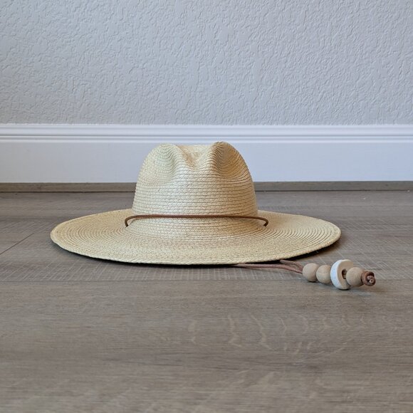 West Perro Little Desert Sun Hat - Natural Palm - Size 52 (6 1/2) main image 5